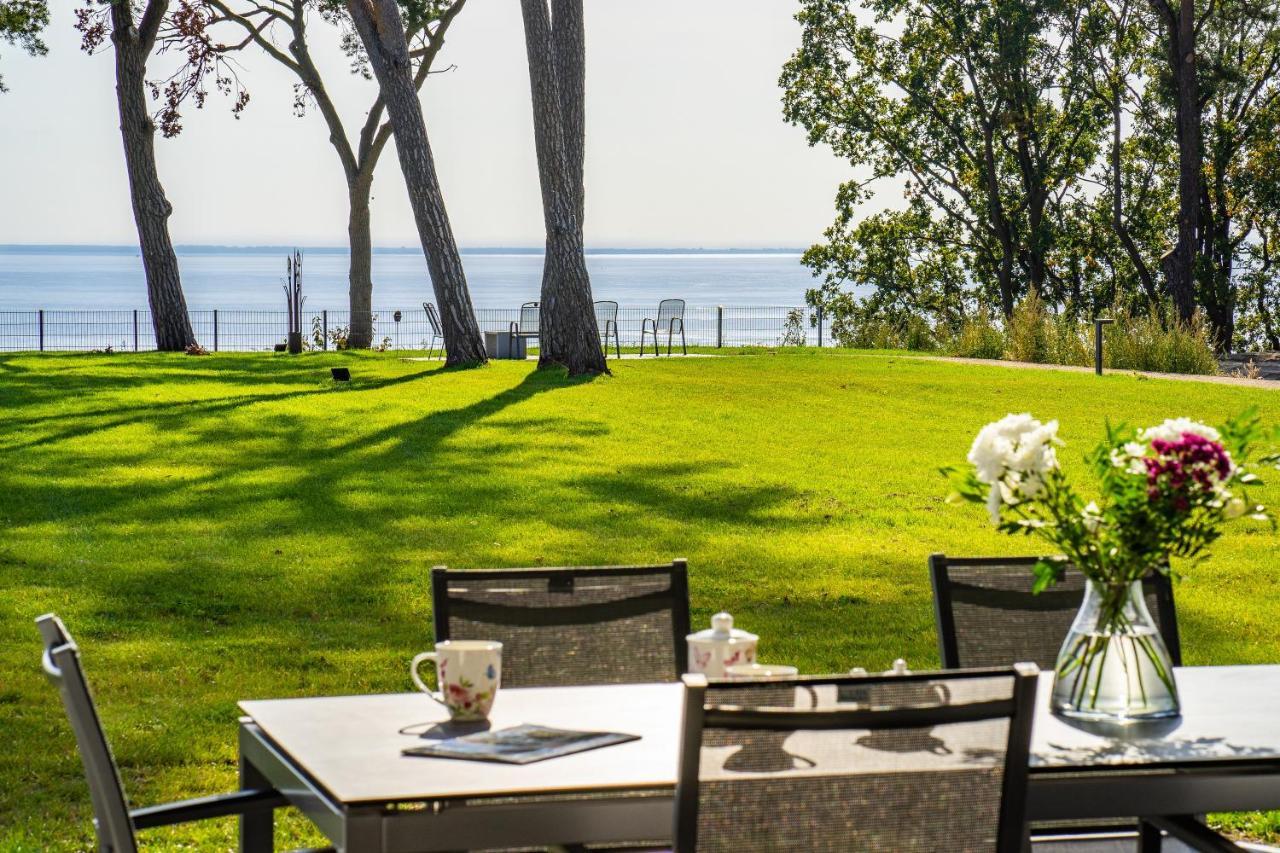 Terrassenwohnung "Haffparadies" - Oase Am Haff Garz  Bagian luar foto