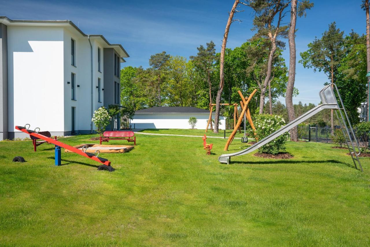 Terrassenwohnung "Haffparadies" - Oase Am Haff Garz  Bagian luar foto