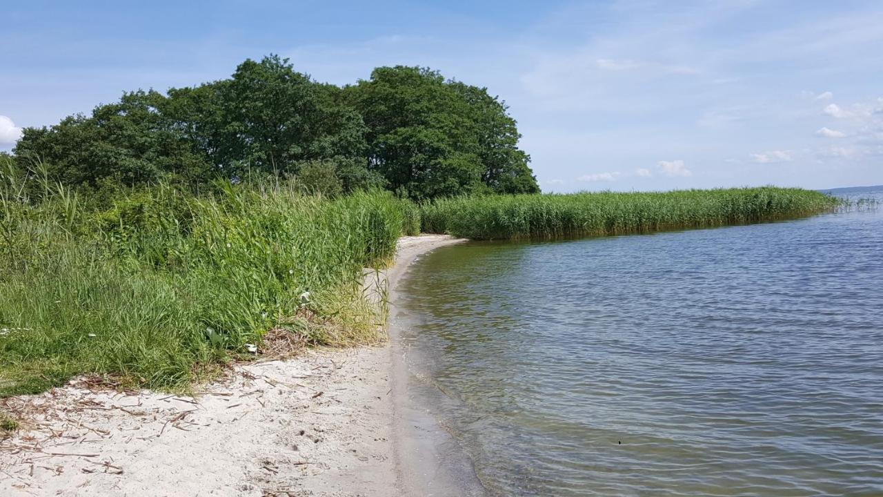 Terrassenwohnung "Haffparadies" - Oase Am Haff Garz  Bagian luar foto